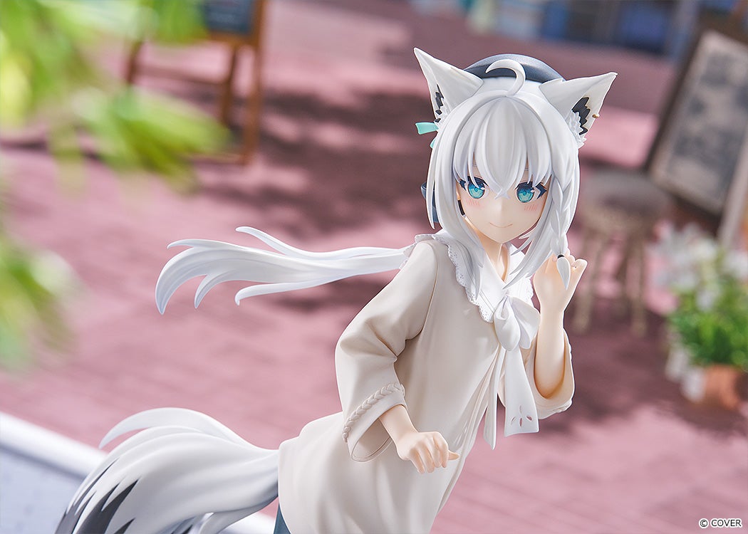 Good Smile Company G.S.Collection hololive production Shirakami Fubuki: Date Style - Casual Outfit Ver. 1/7 Complete Figure official product photo