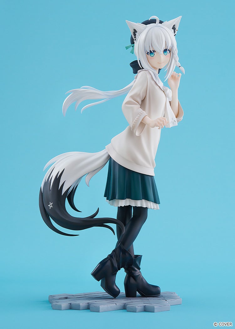 Good Smile Company G.S.Collection hololive production Shirakami Fubuki: Date Style - Casual Outfit Ver. 1/7 Complete Figure official product photo