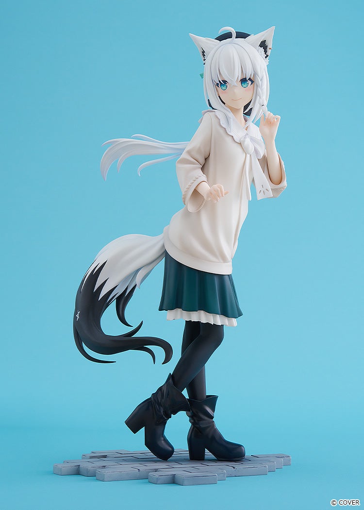 Good Smile Company G.S.Collection hololive production Shirakami Fubuki: Date Style - Casual Outfit Ver. 1/7 Complete Figure official product photo
