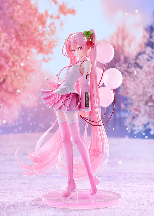 G.S.Collection Sakura Miku GSC Illustration Contest Ver. 1/7 Complete Figure - product view 1