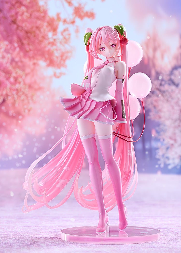 G.S.Collection Sakura Miku GSC Illustration Contest Ver. 1/7 Complete Figure - product view 2