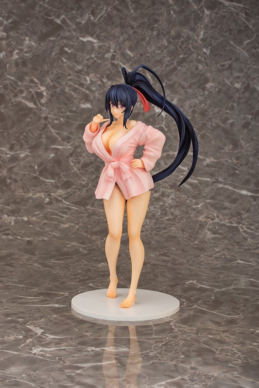 High School DxD HERO Akeno Himejima Bathrobe Ver. 1/7 Scale Figure - product view 1