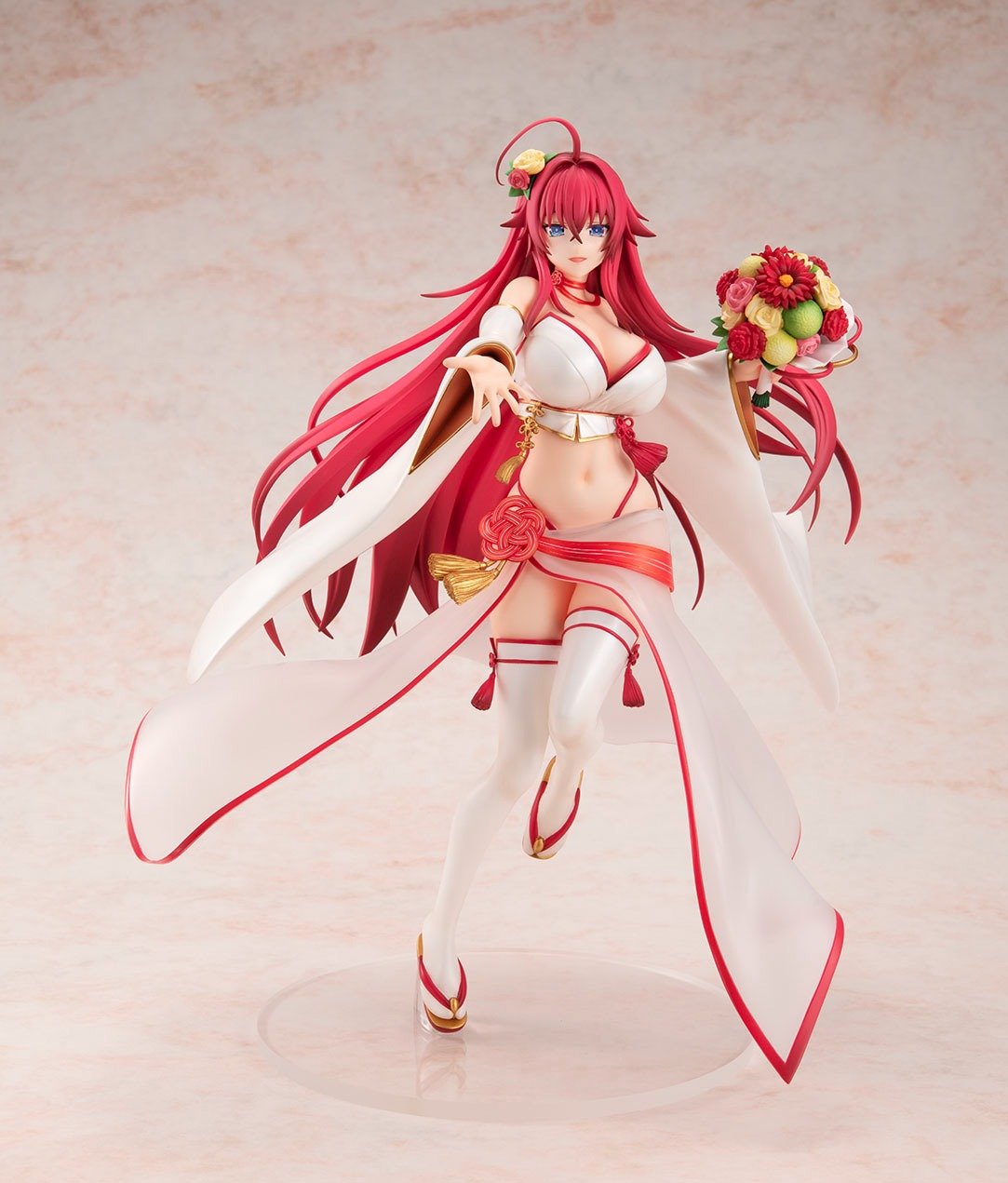 High School DxD HERO Rias Gremory Shiromuku Bikini Ver. 1/7 Scale Figure - product view 1