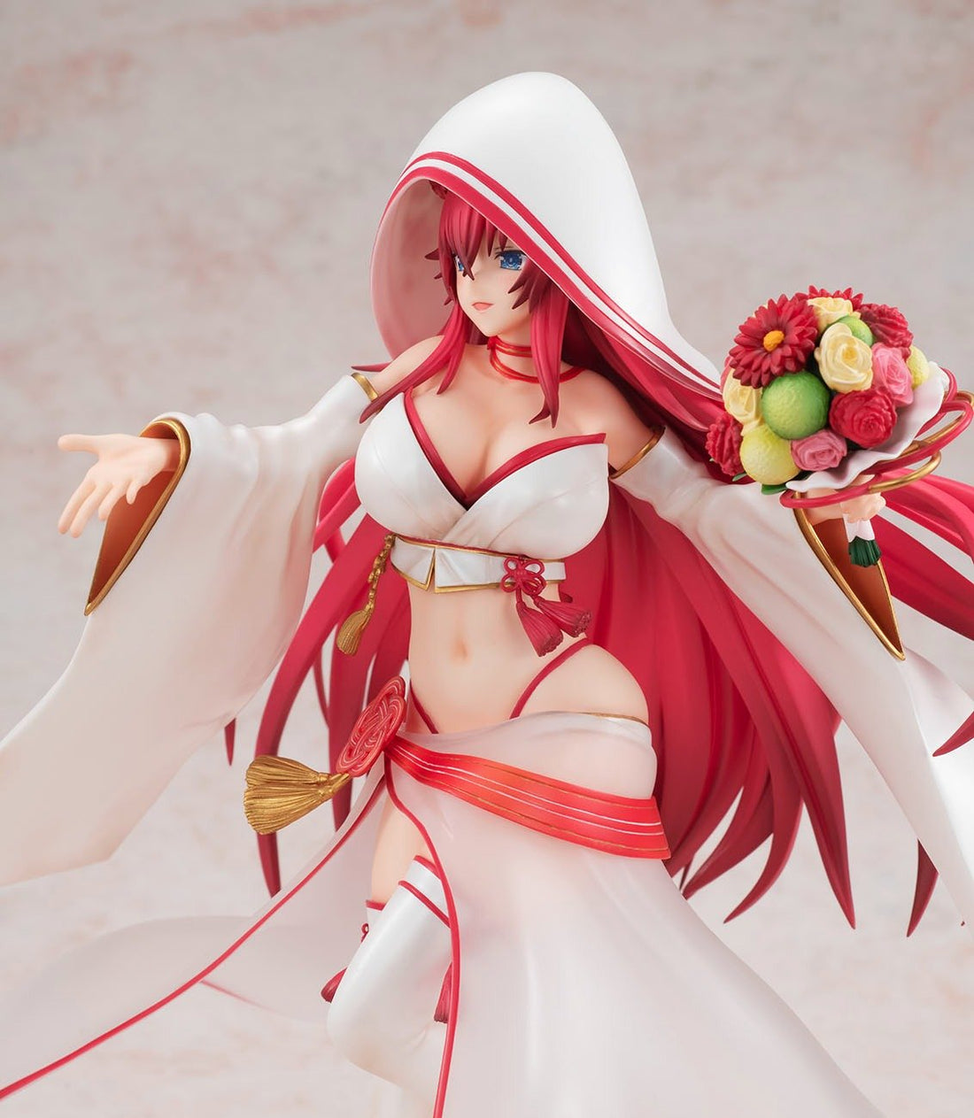 High School DxD HERO Rias Gremory Shiromuku Bikini Ver. 1/7 Scale Figure - product view 11