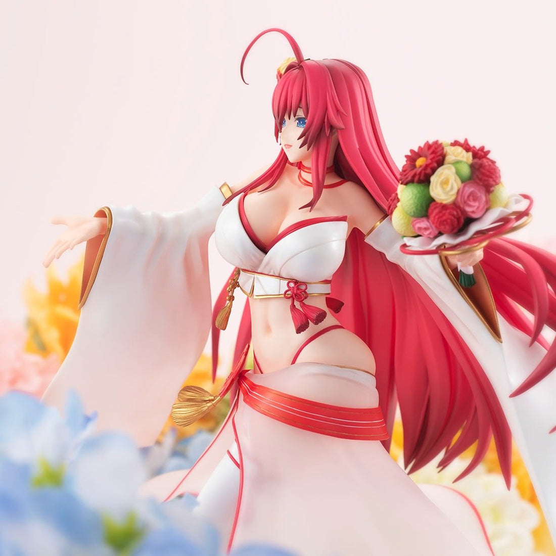 High School DxD HERO Rias Gremory Shiromuku Bikini Ver. 1/7 Scale Figure KADOKAWA Special Set - product view 22