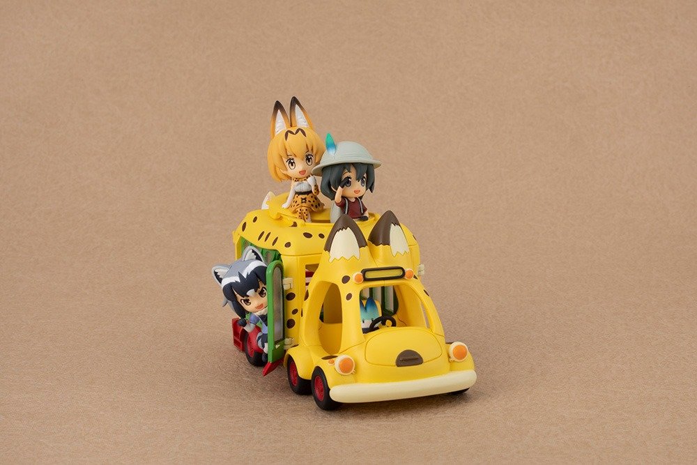 Kemono Friends Japari Bus Figure Set - product view 1