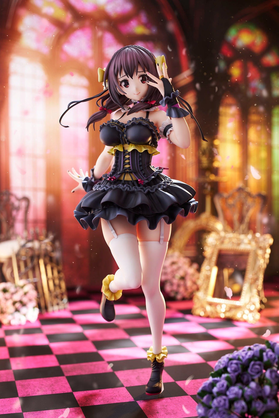 KONOSUBA An Explosion on This Wonderful World! Yunyun Gothic Lolita Ver. 1/7 Scale Figure KADOKAWA Special Set - product view 1