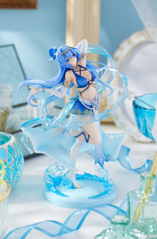 KONOSUBA Aqua Light Novel 10th Anniversary Ver. Figure KADOKAWA Special Set - product view 1