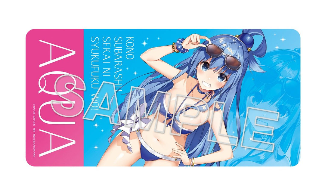 KONOSUBA Aqua Original Swimsuit Ver. 1/7 Scale Figure KADOKAWA Special Set - product view 2