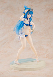 KONOSUBA Aqua Original Swimsuit Ver. 1/7 Scale Figure KADOKAWA Special Set - product view 3