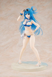 KONOSUBA Aqua Original Swimsuit Ver. 1/7 Scale Figure KADOKAWA Special Set - product view 4