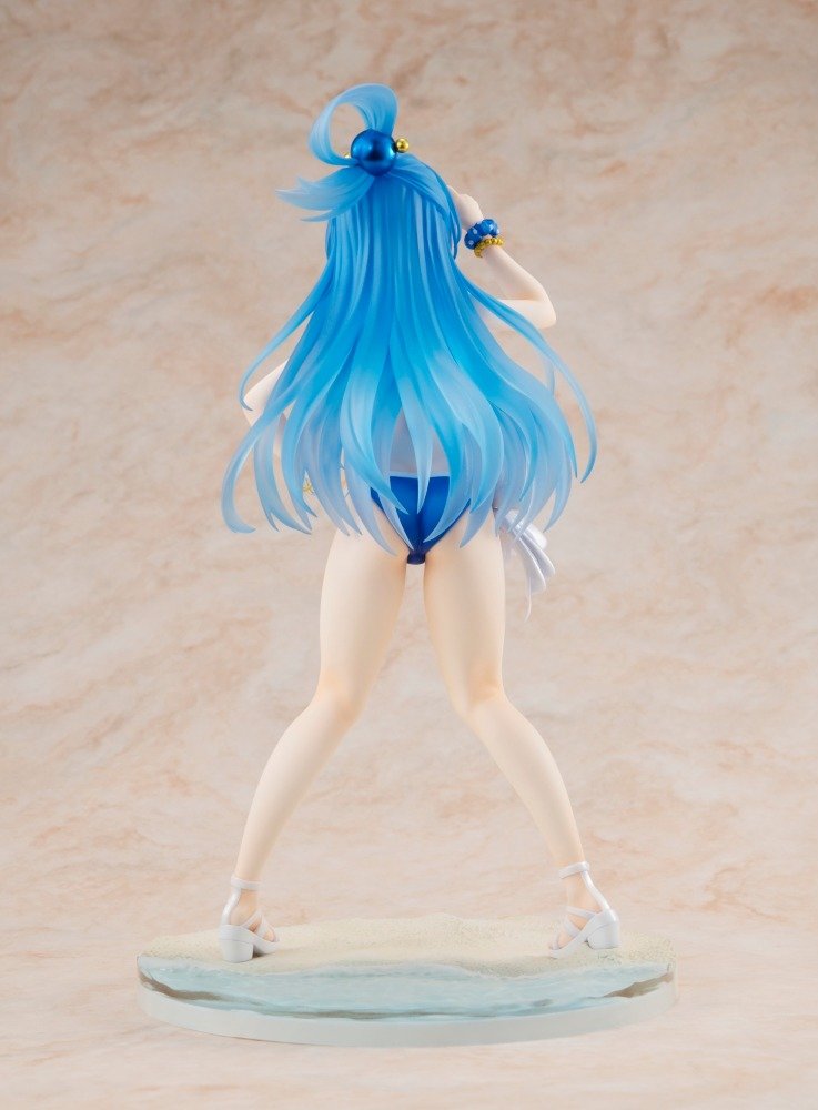 KONOSUBA Aqua Original Swimsuit Ver. 1/7 Scale Figure KADOKAWA Special Set - product view 5