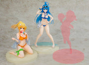 KONOSUBA Aqua Original Swimsuit Ver. 1/7 Scale Figure KADOKAWA Special Set - product view 9