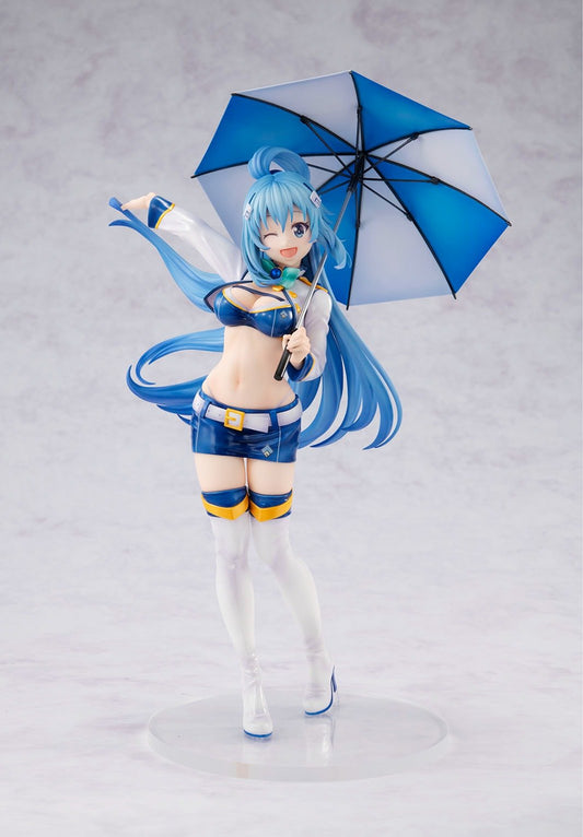 KONOSUBA Aqua Race Queen Ver. 1/7 Scale Figure KADOKAWA Special Set - product view 1