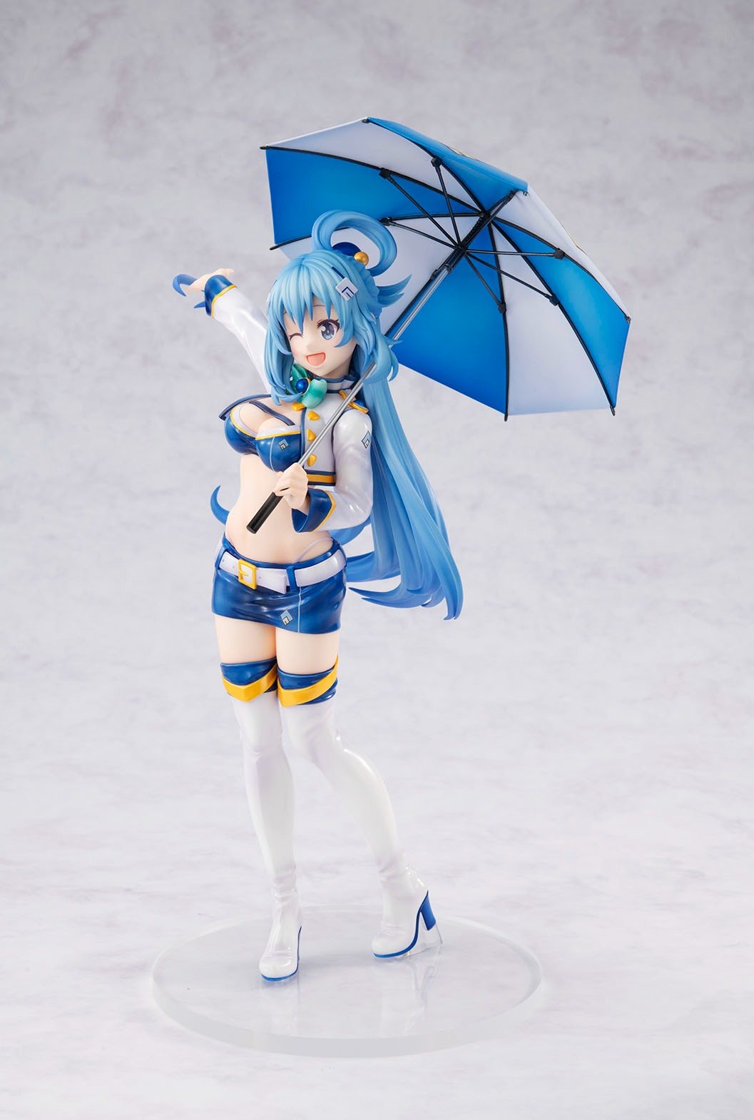 KONOSUBA Aqua Race Queen Ver. 1/7 Scale Figure KADOKAWA Special Set - product view 2