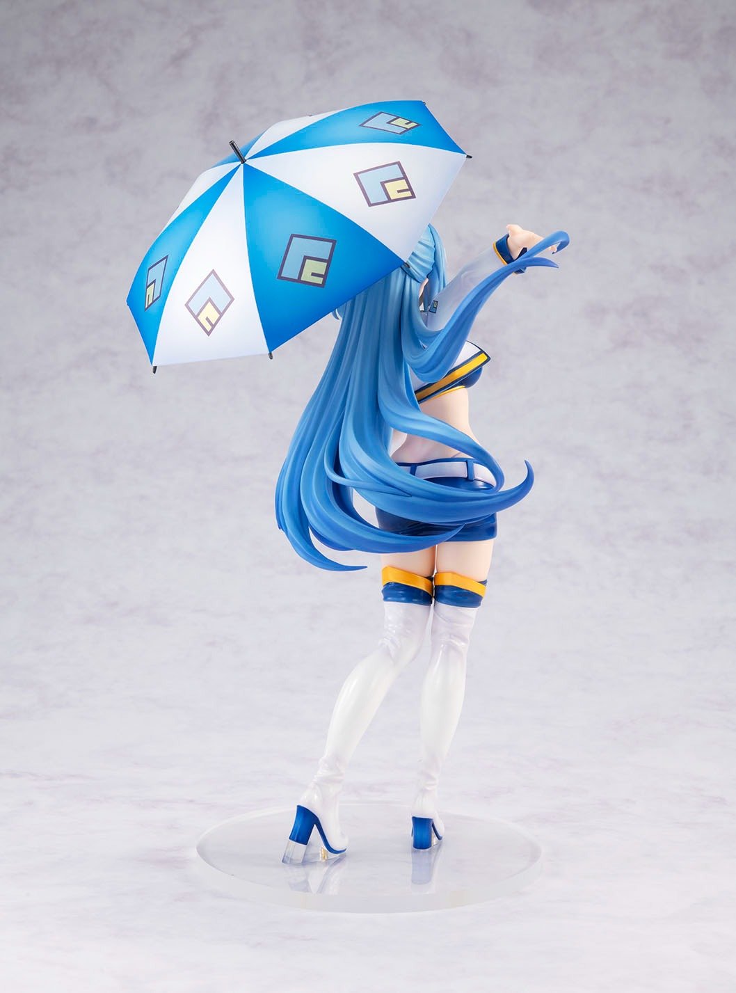 KONOSUBA Aqua Race Queen Ver. 1/7 Scale Figure KADOKAWA Special Set - product view 6