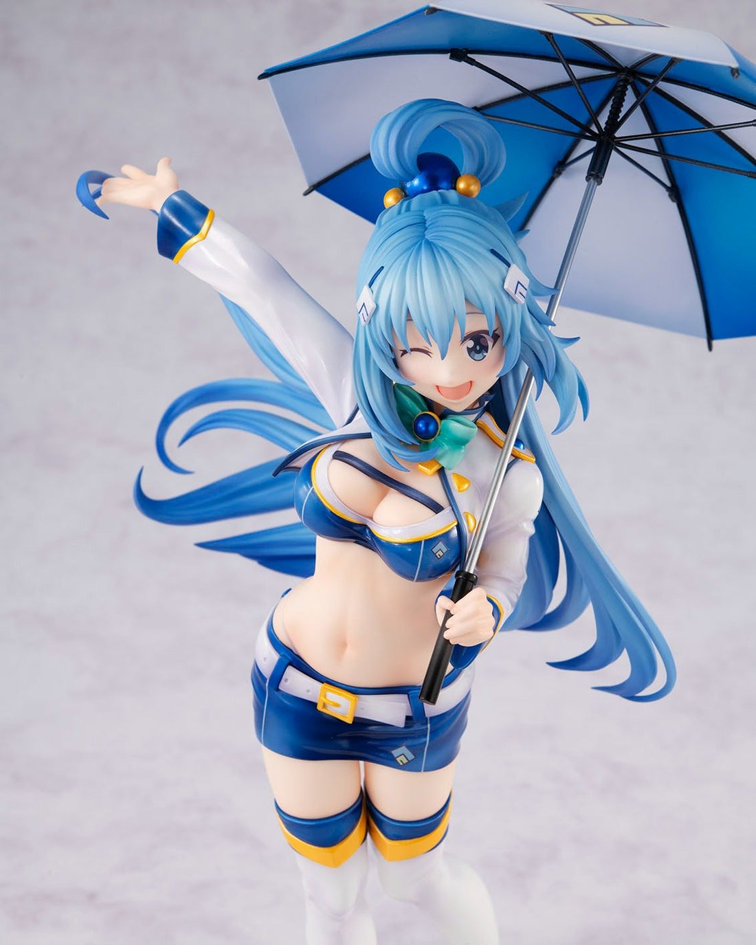 KONOSUBA Aqua Race Queen Ver. 1/7 Scale Figure KADOKAWA Special Set - product view 13