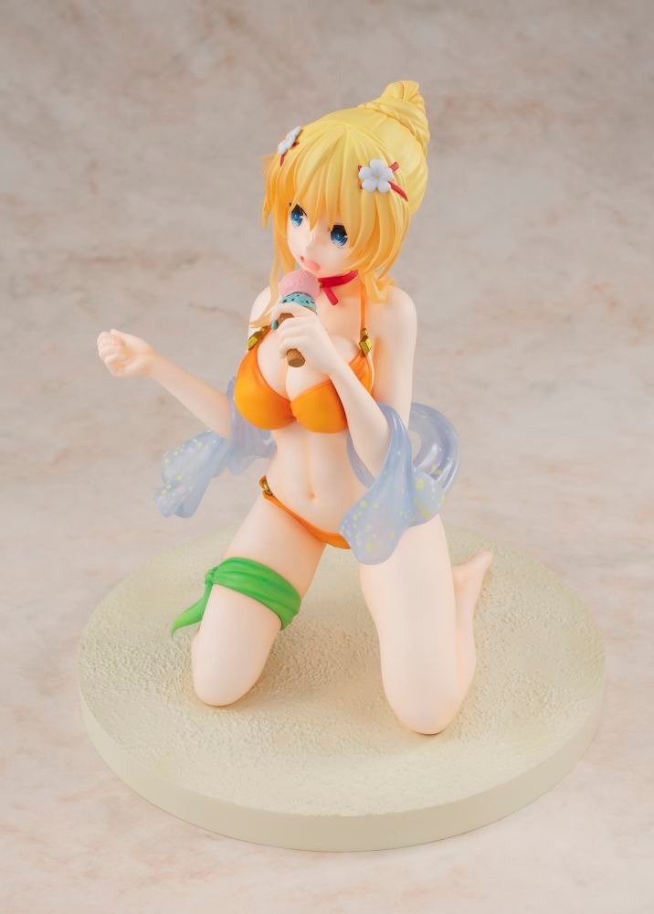 KONOSUBA Darkness Original Swimsuit Ver. 1/7 Scale Figure KADOKAWA Special Set - product view 4