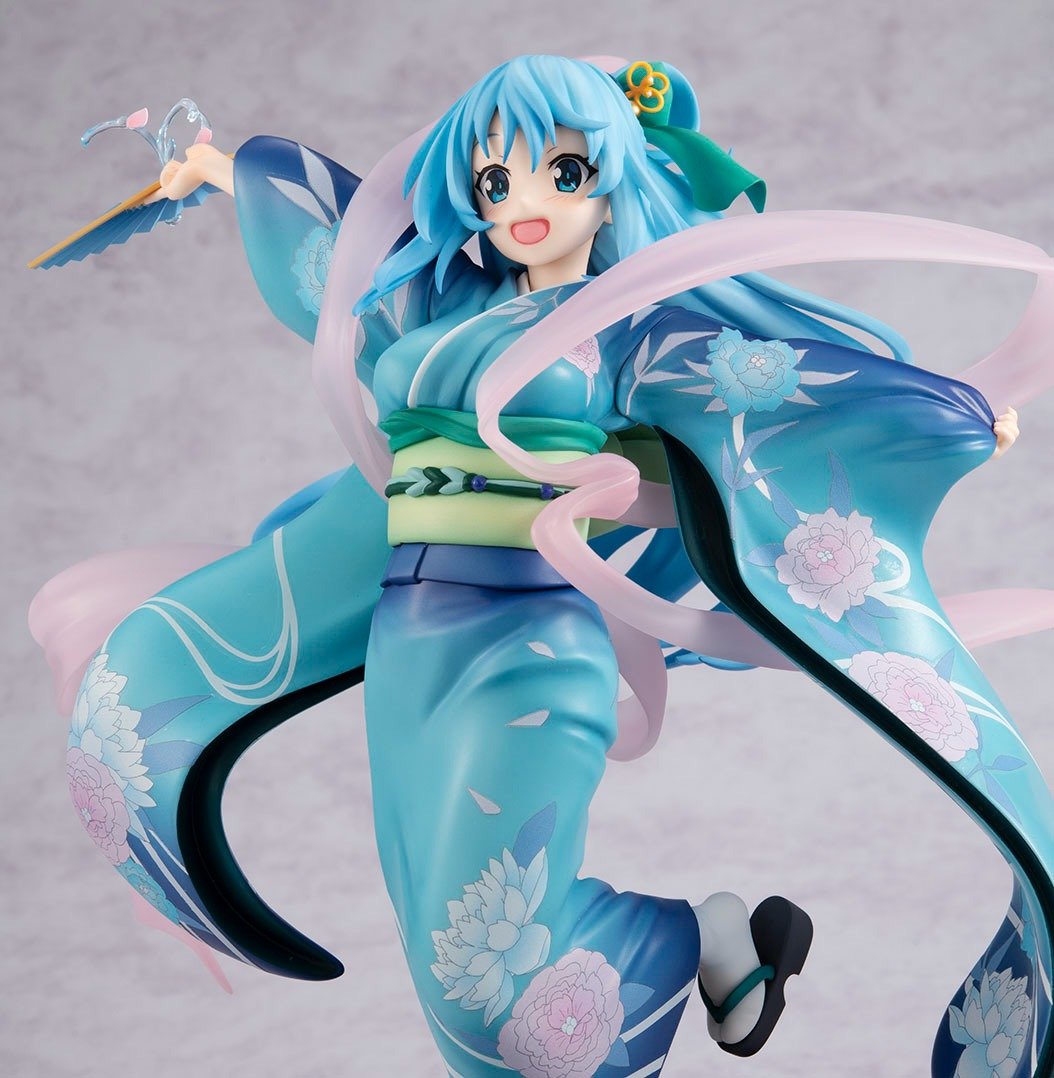 KONOSUBA Legend of Crimson Aqua Oiran Ver. 1/7 Scale Figure KADOKAWA Special Set - product view 9