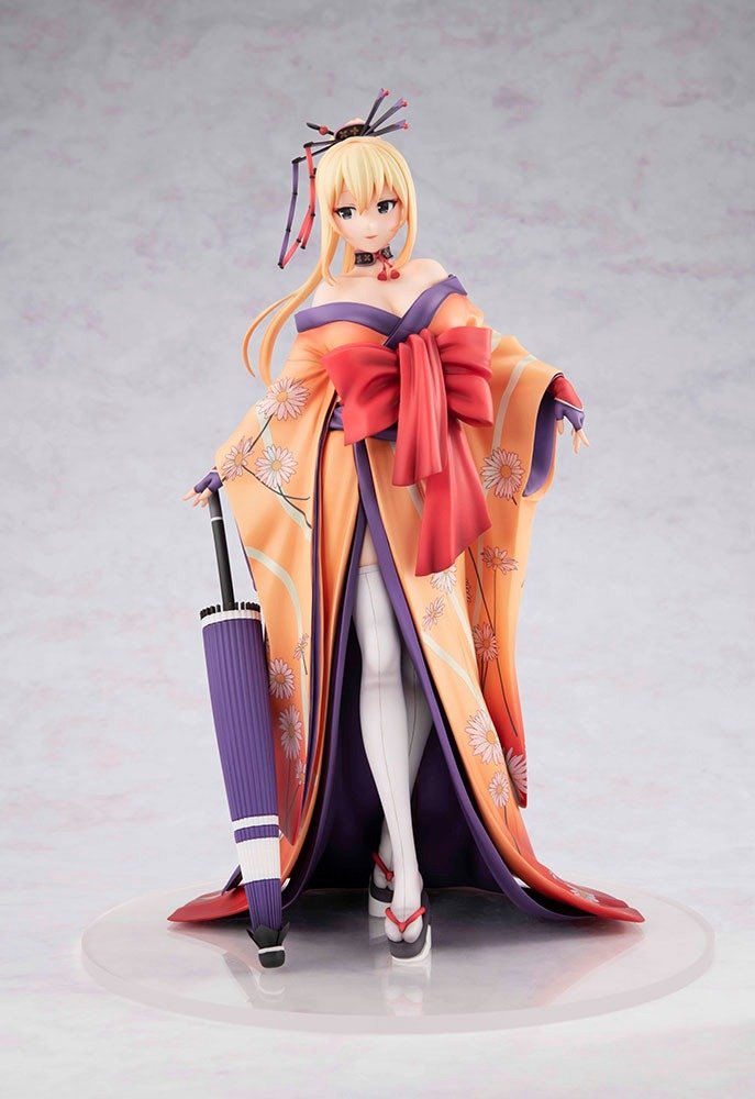 KONOSUBA Legend of Crimson Darkness Oiran Ver. 1/7 Scale Figure KADOKAWA Special Set - product view 3