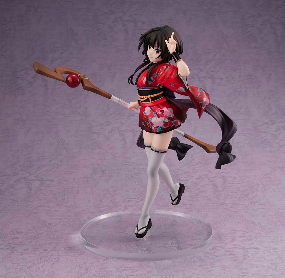 KONOSUBA Legend of Crimson Megumin Oiran Ver. 1/7 Scale Figure KADOKAWA Special Set - product view 6
