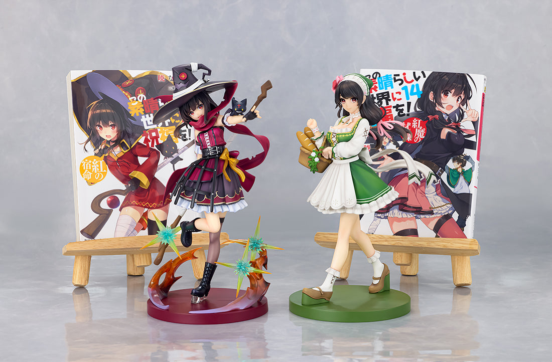 KONOSUBA Megumin Light Novel 10th Anniversary Ver. Figure - product view 10