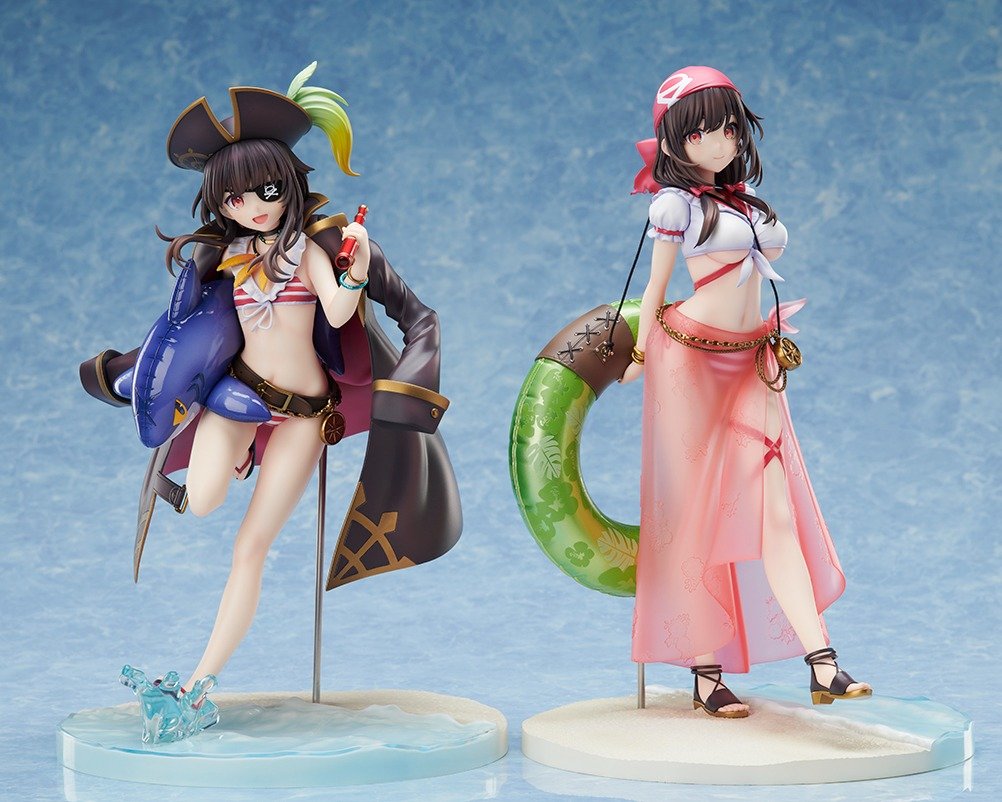 KONOSUBA Megumin Light Novel Beach Cosplay Ver. 1/7 Scale Figure - product view 10