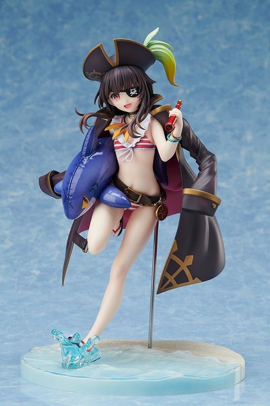 KONOSUBA Megumin Light Novel Beach Cosplay Ver. 1/7 Scale Figure KADOKAWA Special Set - product view 1