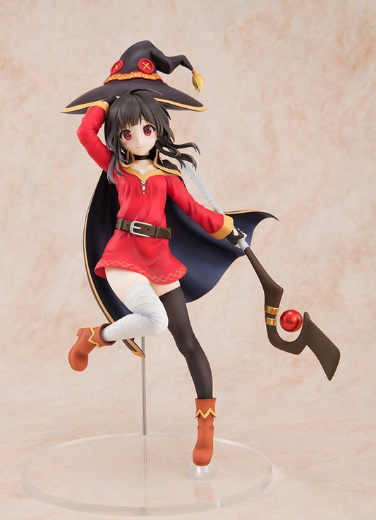 KONOSUBA Megumin Sneaker Bunko 30th Anniversary Ver. 1/7 Scale Figure Reissue - product view 1