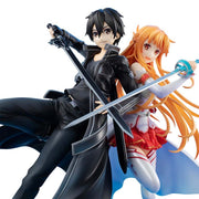 Lucrea Sword Art Online Kirito & Asuna 10th Anniversary 1/7 Scale Figure - product view 1