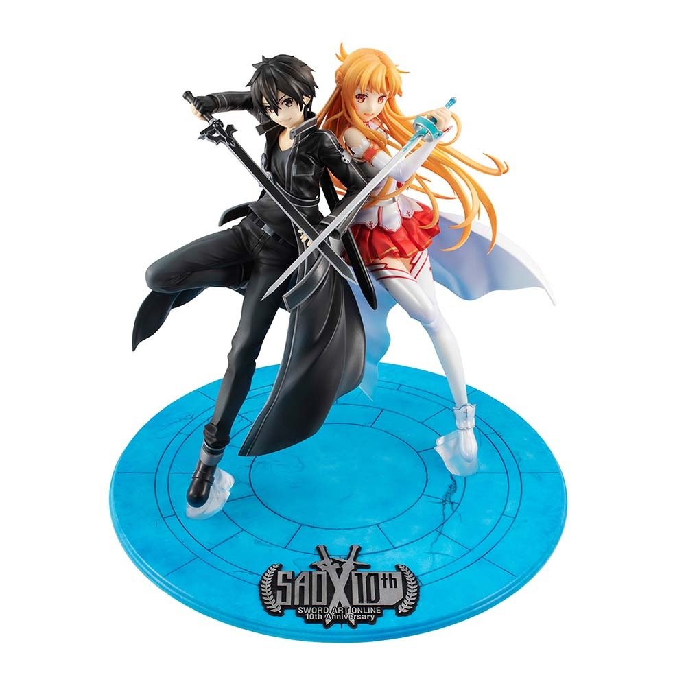 Lucrea Sword Art Online Kirito & Asuna 10th Anniversary 1/7 Scale Figure - product view 3