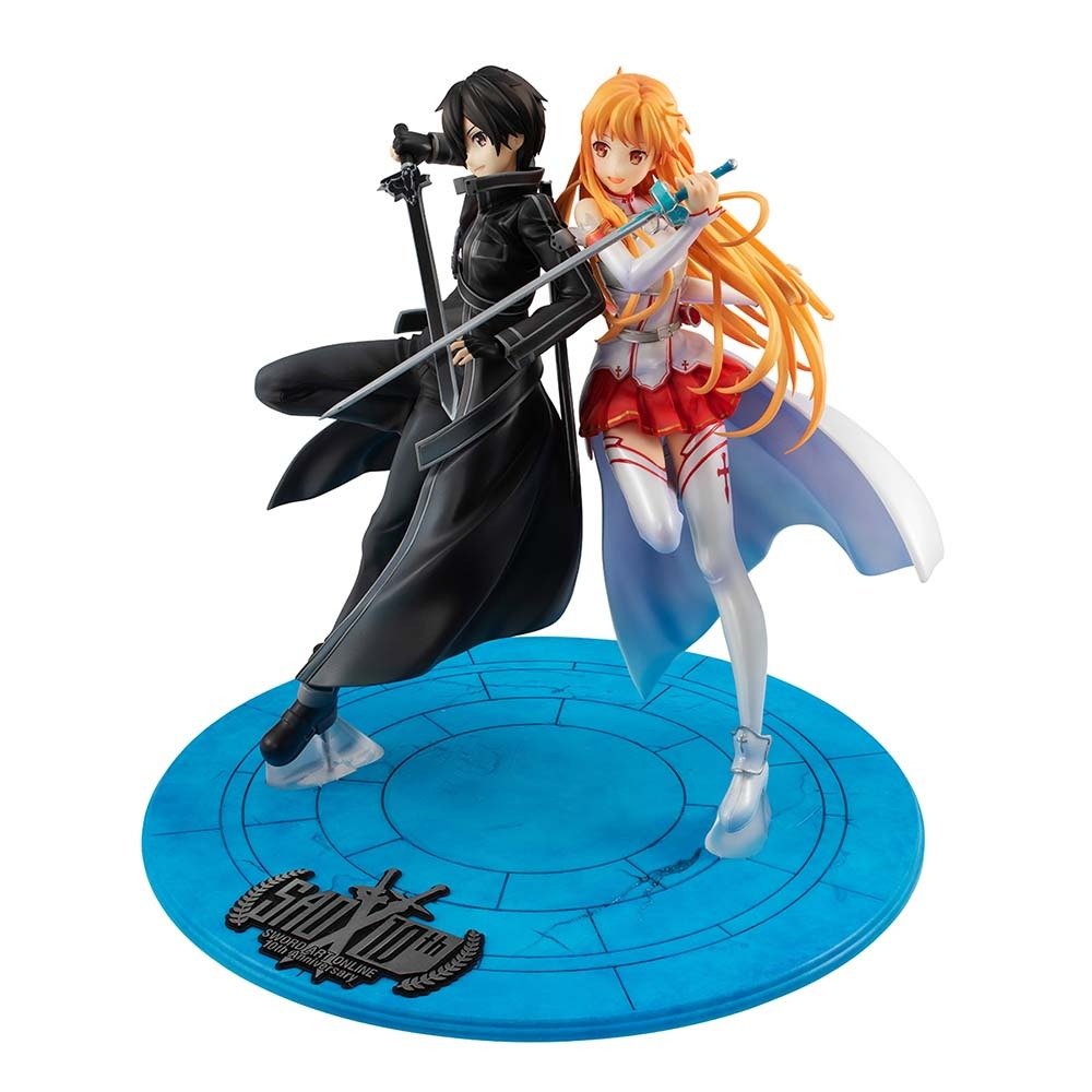 Lucrea Sword Art Online Kirito & Asuna 10th Anniversary 1/7 Scale Figure - product view 9