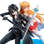 Lucrea Sword Art Online Kirito & Asuna 10th Anniversary 1/7 Scale Figure - product view 10
