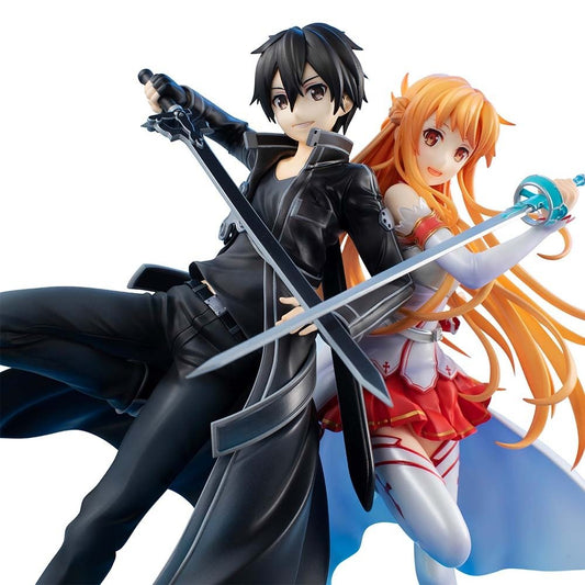Lucrea Sword Art Online Kirito & Asuna 10th Anniversary 1/7 Scale Figure Limited Edition - product view 1
