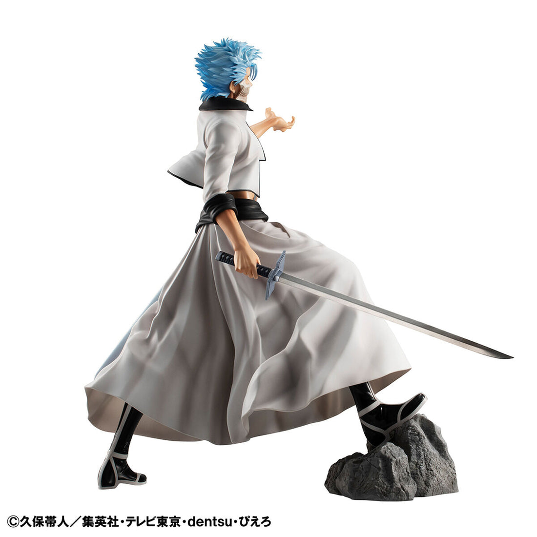 MegaHouse G.E.M. Series Bleach Grimmjow Jaegerjaquez Reissue Complete Figure official product image