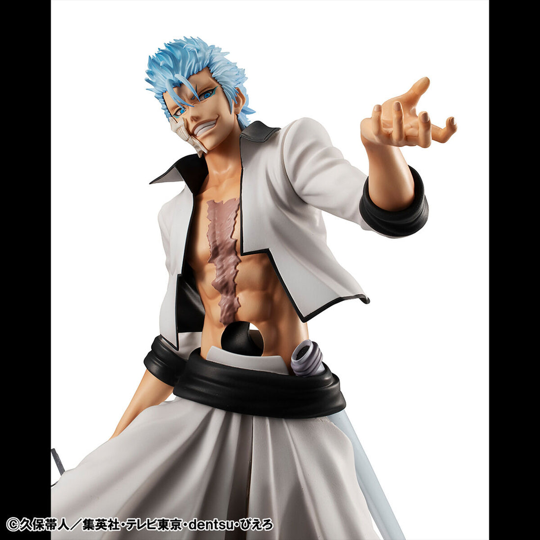 MegaHouse G.E.M. Series Bleach Grimmjow Jaegerjaquez Reissue Complete Figure official product image