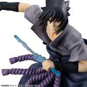 MegaHouse G.E.M. Series Naruto Shippuden Sasuke Uchiha Ninja World War Ver. Reissue Complete Figure official product image
