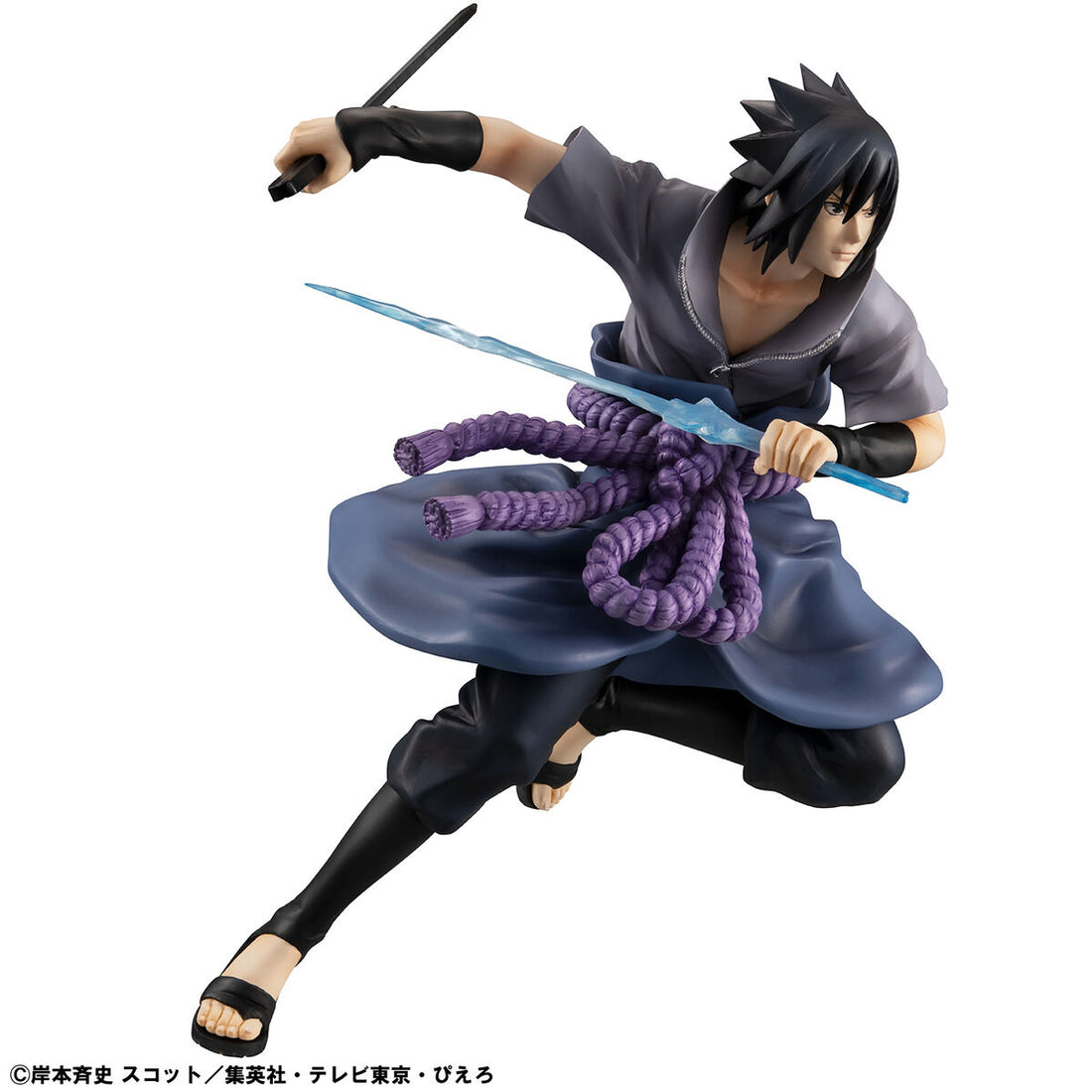 MegaHouse G.E.M. Series Naruto Shippuden Sasuke Uchiha Ninja World War Ver. Reissue Complete Figure official product image