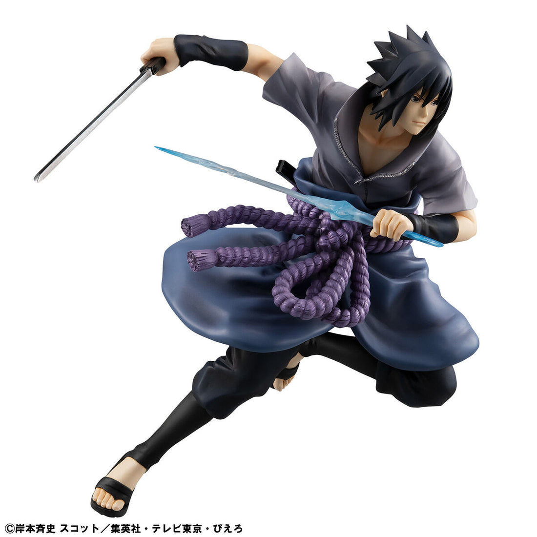 MegaHouse G.E.M. Series Naruto Shippuden Sasuke Uchiha Ninja World War Ver. Reissue Complete Figure official product image