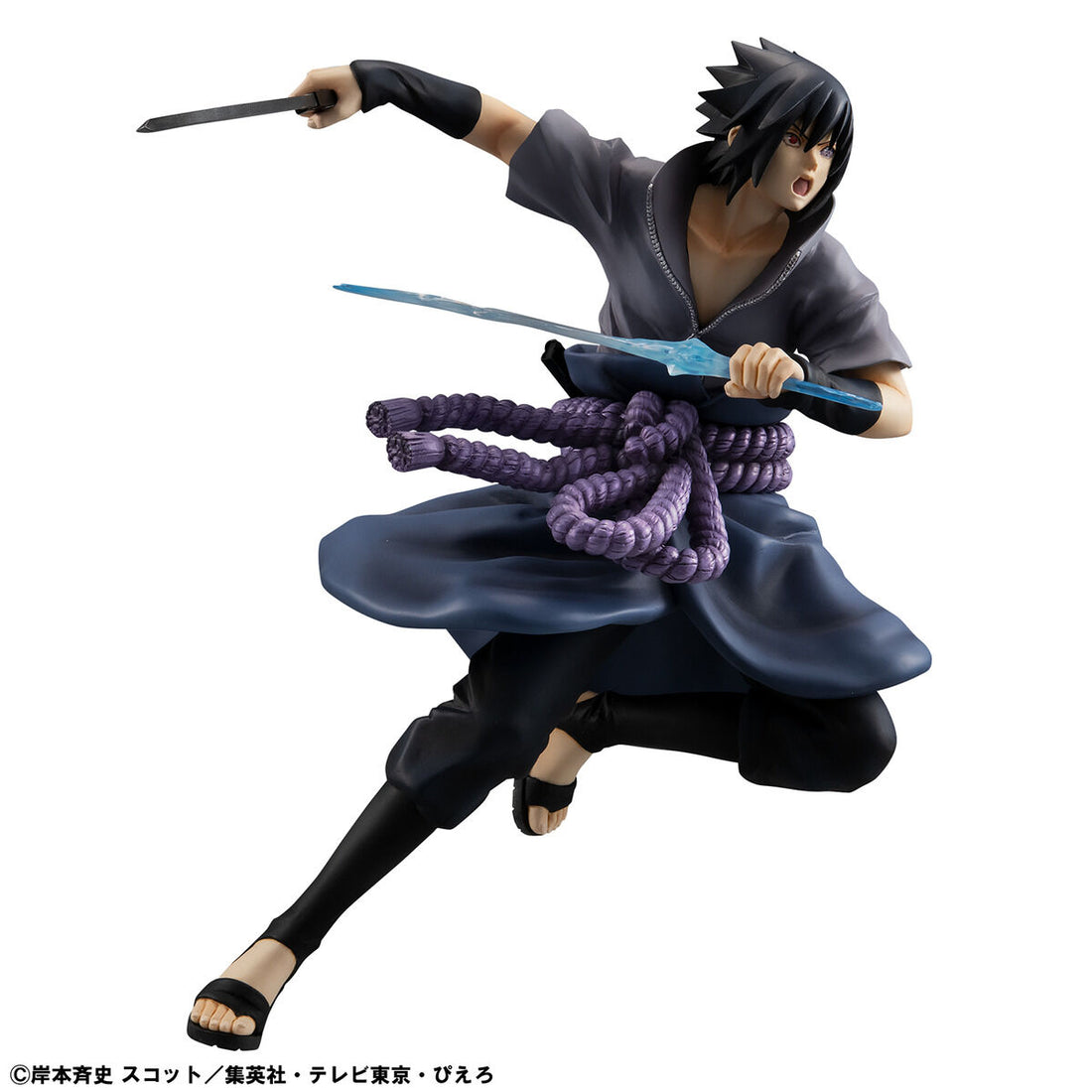 MegaHouse G.E.M. Series Naruto Shippuden Sasuke Uchiha Ninja World War Ver. Reissue Complete Figure official product image