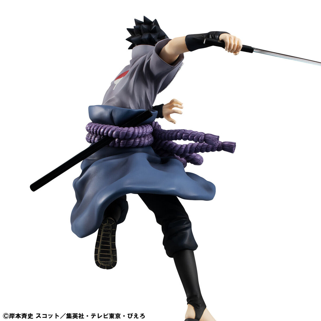 MegaHouse G.E.M. Series Naruto Shippuden Sasuke Uchiha Ninja World War Ver. Reissue Complete Figure official product image