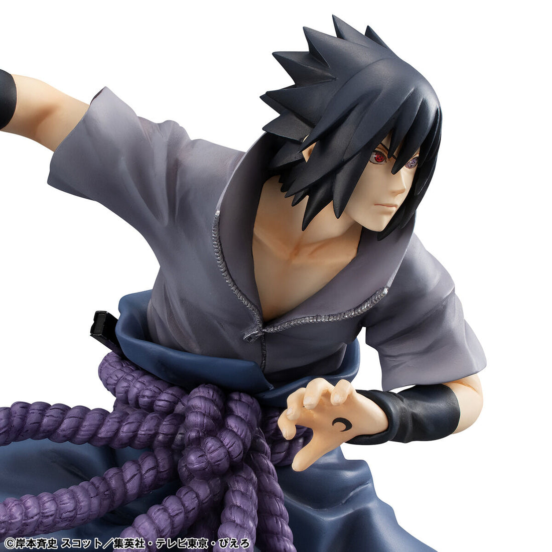 MegaHouse G.E.M. Series Naruto Shippuden Sasuke Uchiha Ninja World War Ver. Reissue Complete Figure official product image
