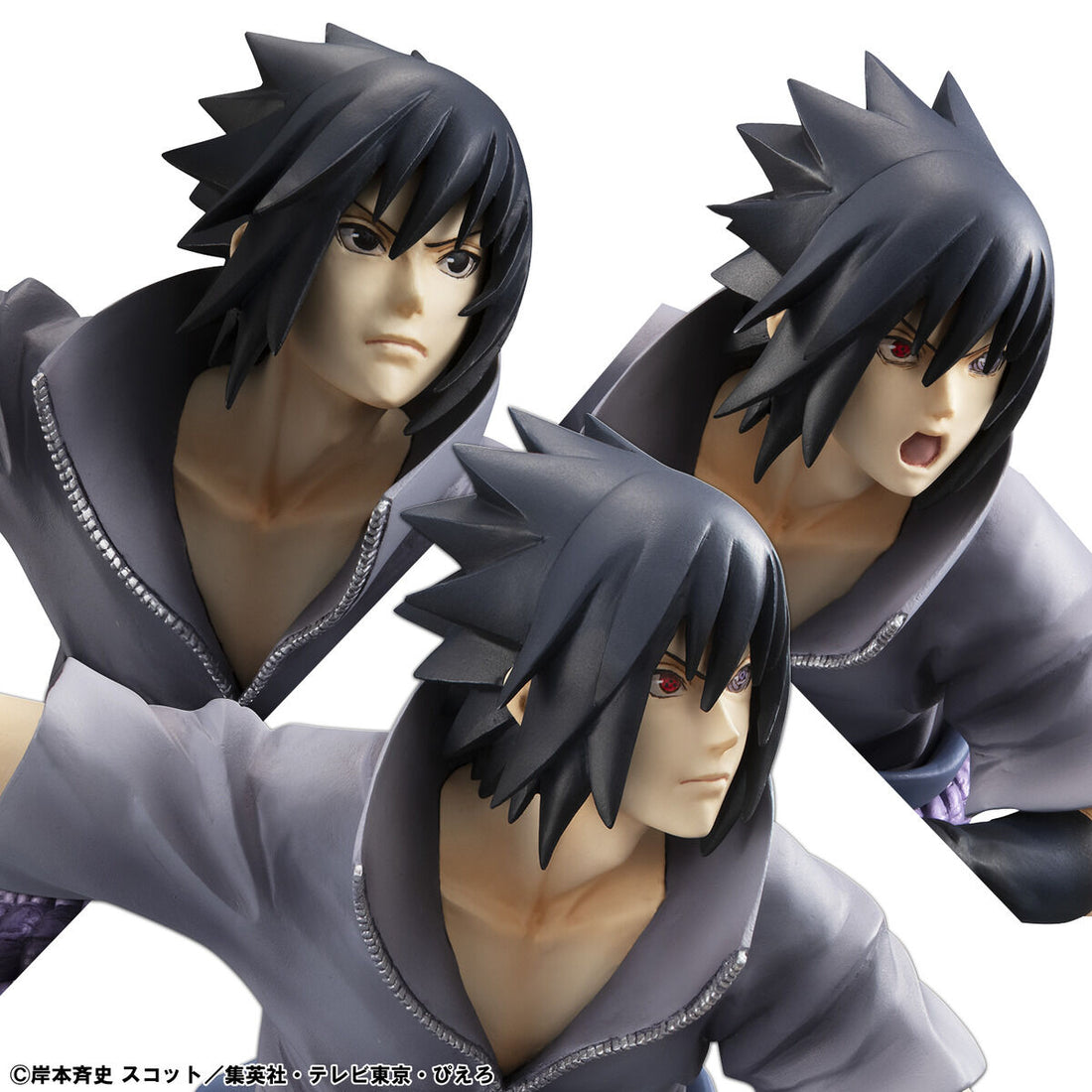 MegaHouse G.E.M. Series Naruto Shippuden Sasuke Uchiha Ninja World War Ver. Reissue Complete Figure official product image