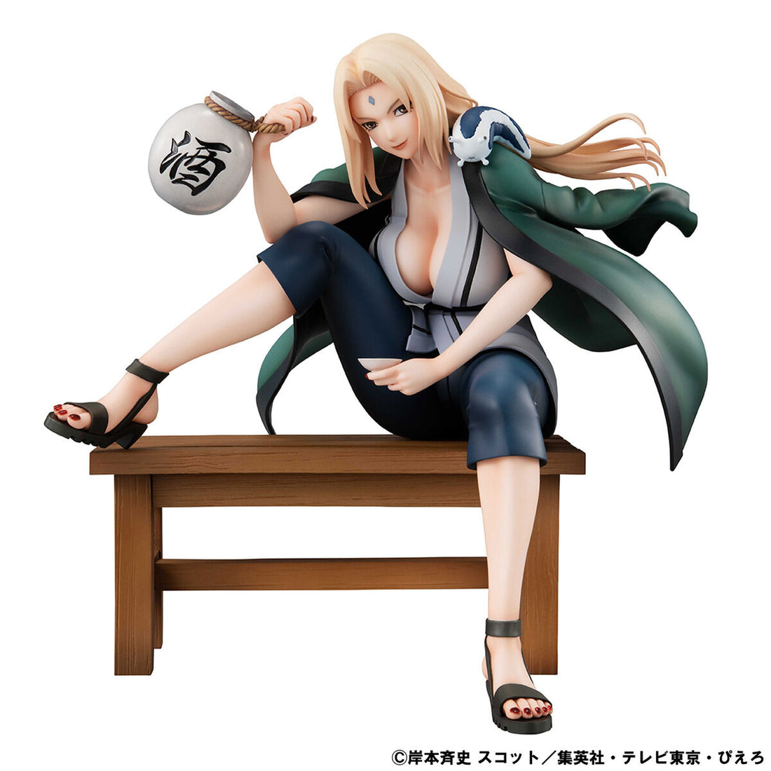 MegaHouse Naruto Gals Naruto Shippuden Tsunade Ver.2 Reissue Complete Figure official product image