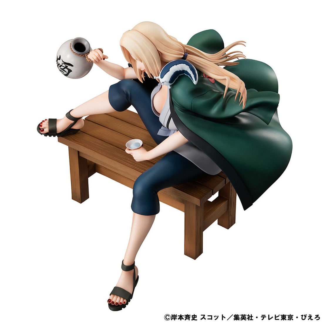 MegaHouse Naruto Gals Naruto Shippuden Tsunade Ver.2 Reissue Complete Figure official product image