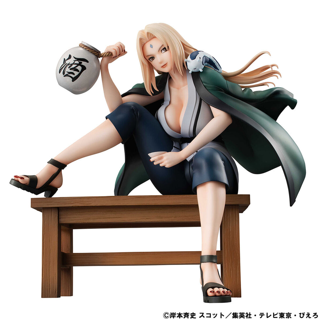 MegaHouse Naruto Gals Naruto Shippuden Tsunade Ver.2 Reissue Complete Figure official product image