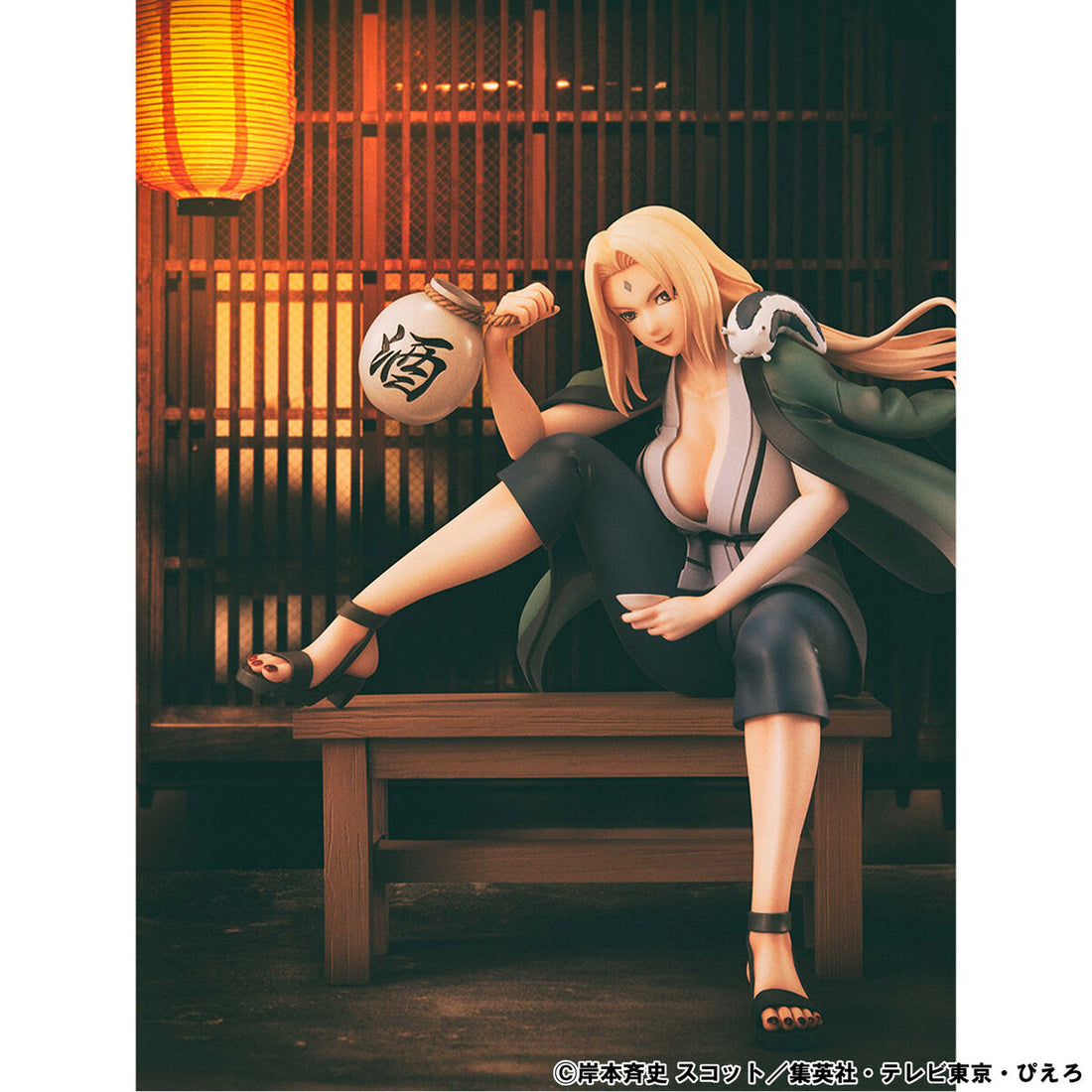 MegaHouse Naruto Gals Naruto Shippuden Tsunade Ver.2 Reissue Complete Figure official product image
