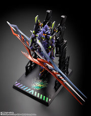 BANDAI SPIRITS METAL BUILD Neon Genesis Evangelion Evangelion Unit-01 30th with the Spear of Gaius Action Figure