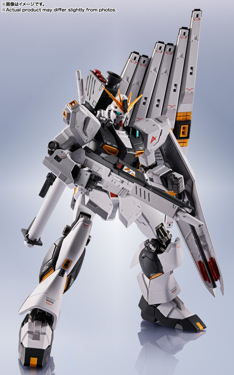 BANDAI SPIRITS METAL ROBOT SPIRITS Mobile Suit Gundam: Char's Counterattack Nu Gundam Action Figure