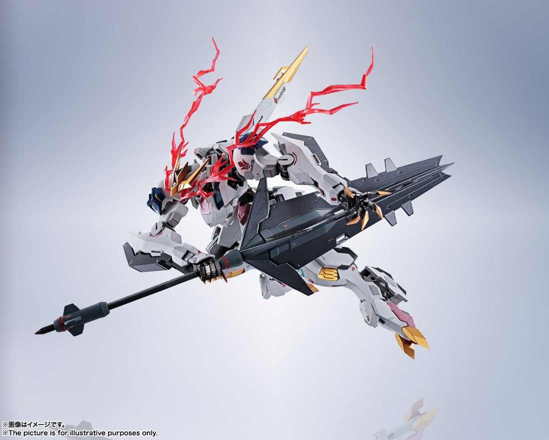 BANDAI SPIRITS METAL ROBOT SPIRITS Mobile Suit Gundam Iron-Blooded Orphans Gundam Barbatos Lupus Rex Reissue Action Figure